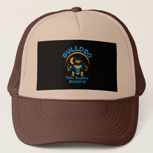 Super French Bulldog Trucker Hat