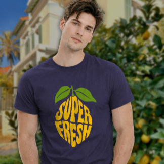 Super fresh lemon fun summer graphic T-Shirt