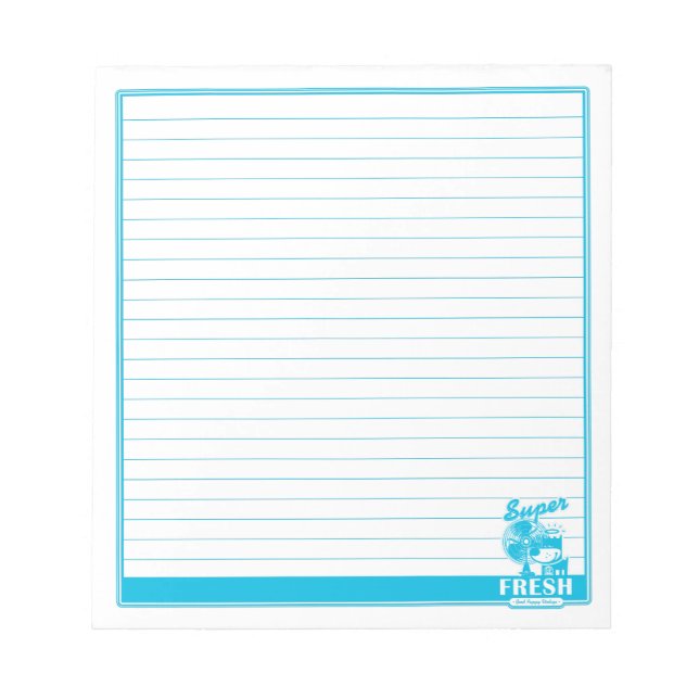 SUPER FRESH NOTEPAD (Front)