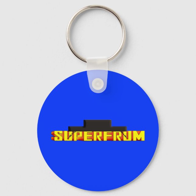 Super Frum Keychain (Front)