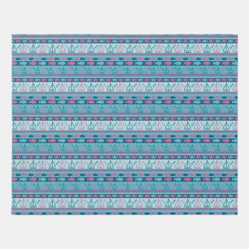 Super Fun Fish And Sailboat Pattern Rug