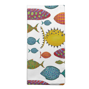 Super Fun Fish Dinner Napkins