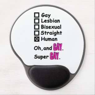 Super Gay Gel Mouse Pad