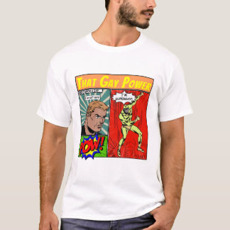 Super Gay, Vintage & Retro Gay Men Comics Meme T-Shirt