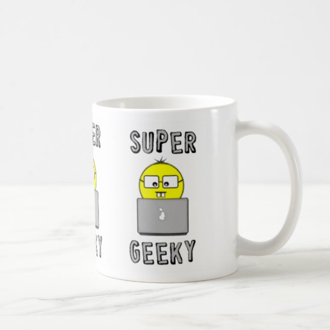 Super Geek Tech Computer Mug (Right)