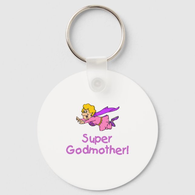 Super Godmother (Ppl) Keychain (Front)