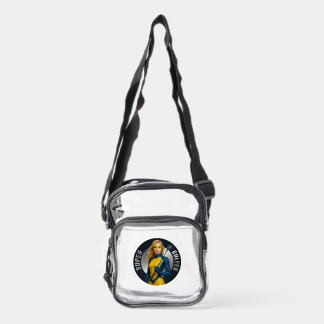 Super Golfer Clear Crossbody Bag