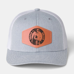Super Golfer Leather Patch Hat