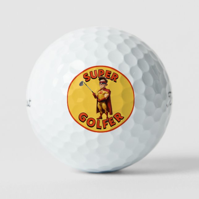 Super Golfer Titleist Pro V1 Golf Balls (Front)