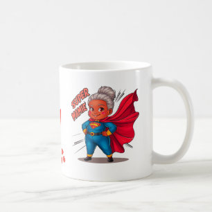 Super Grandma 4 message love for grannies Coffee Mug
