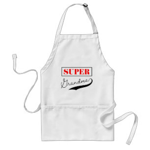 Super Grandma Adult Apron