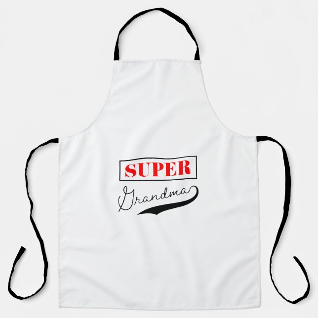 Super Grandma Apron (Front)