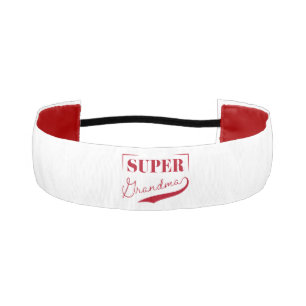 Super Grandma Athletic Headband