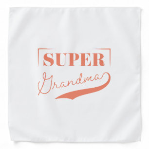 Super Grandma Bandana