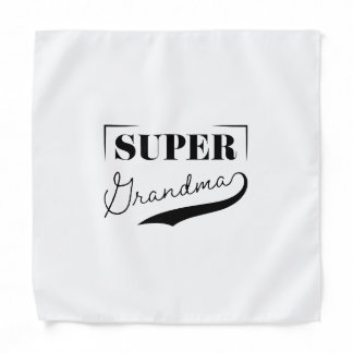 Super Grandma Bandana