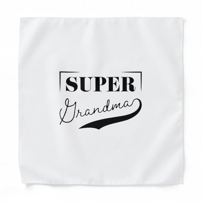 Super Grandma Bandana (Front)