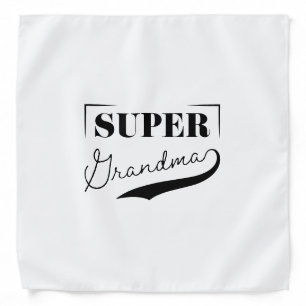 Super Grandma Bandana