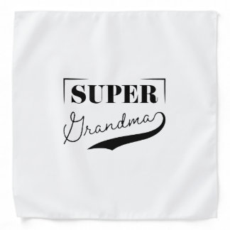 Super Grandma Bandana