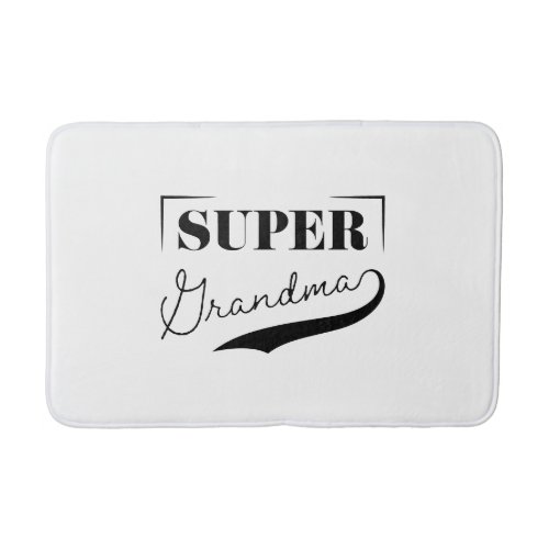 Super Grandma Bath Mat