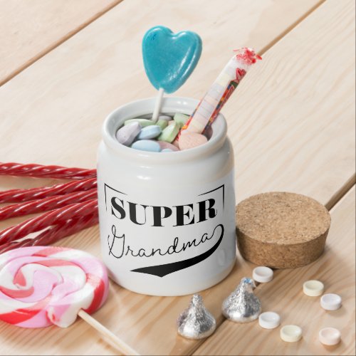 Super Grandma Candy Jar