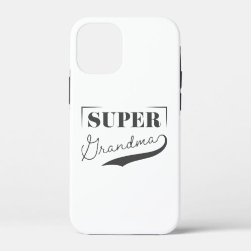 Super Grandma iPhone 12 Mini Case