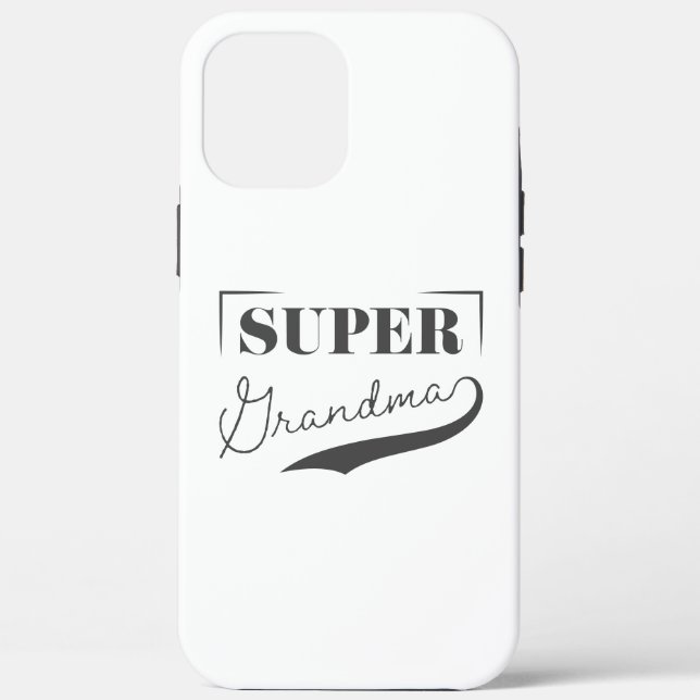 Super Grandma Case-Mate iPhone Case (Back)