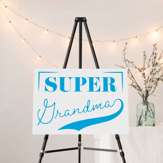 Super Grandma Foam Board (In Situ (Stand))