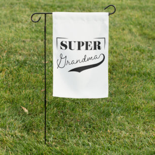 Super Grandma Garden Flag