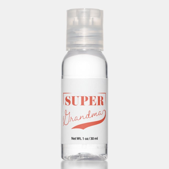 Super Grandma Hand Sanitizer (Front)