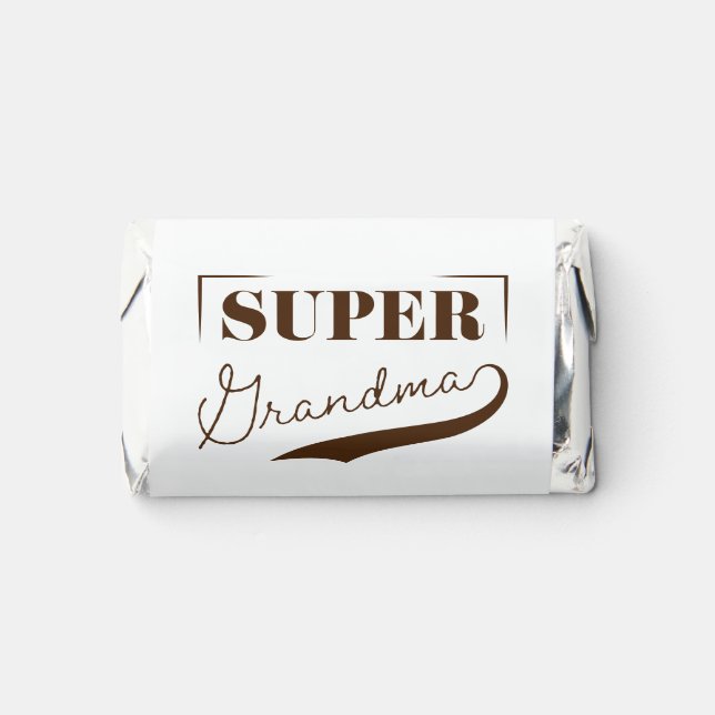 Super Grandma Hershey's Miniatures (Front)