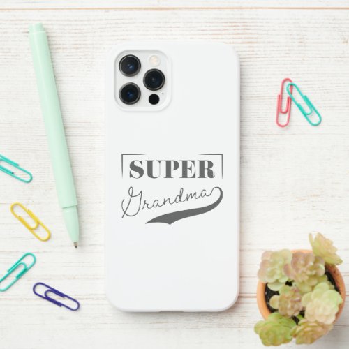 Super Grandma iPhone 12 Pro Case
