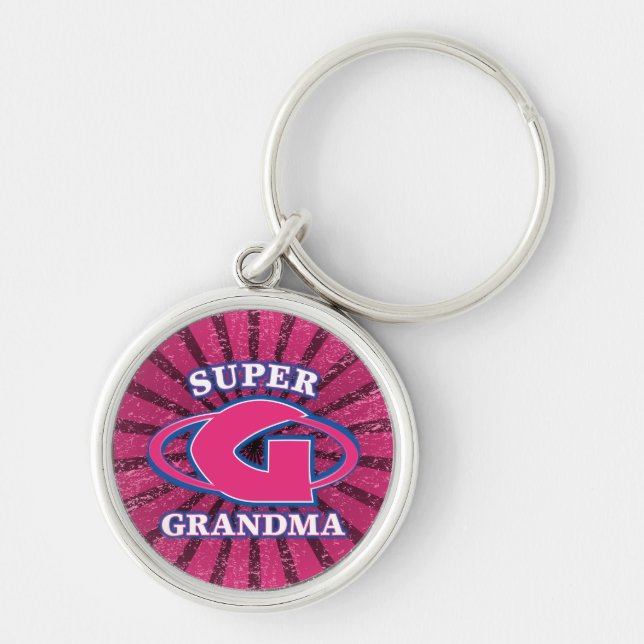 Super Grandma Key Chain (Front)