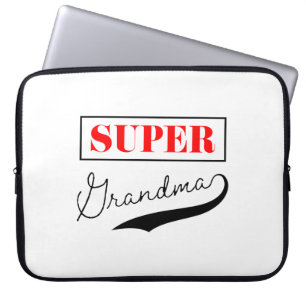Super Grandma Laptop Sleeve