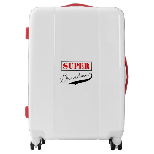 Super Grandma Luggage