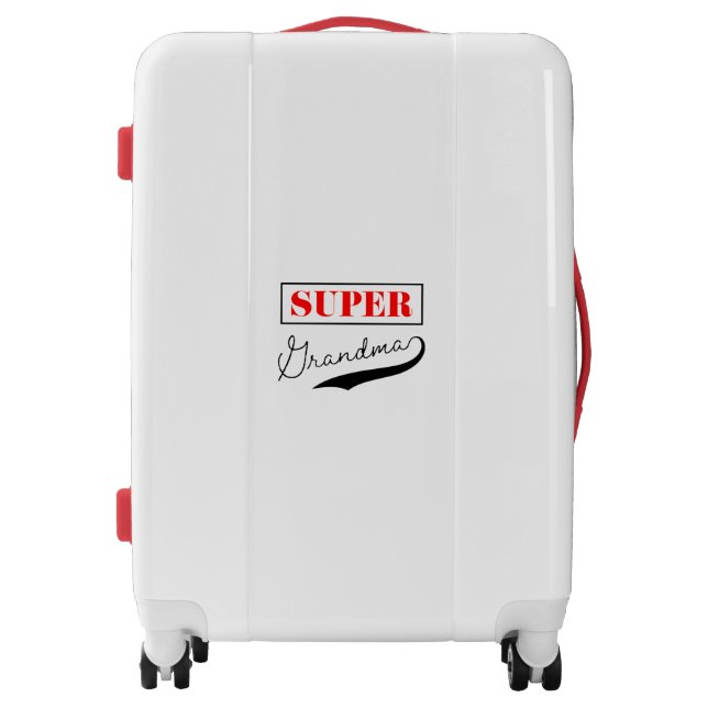 Super Grandma Luggage (Front)