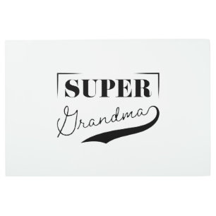 Super Grandma Metal Print