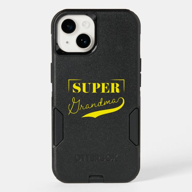 Super Grandma Otterbox iPhone Case (Back)