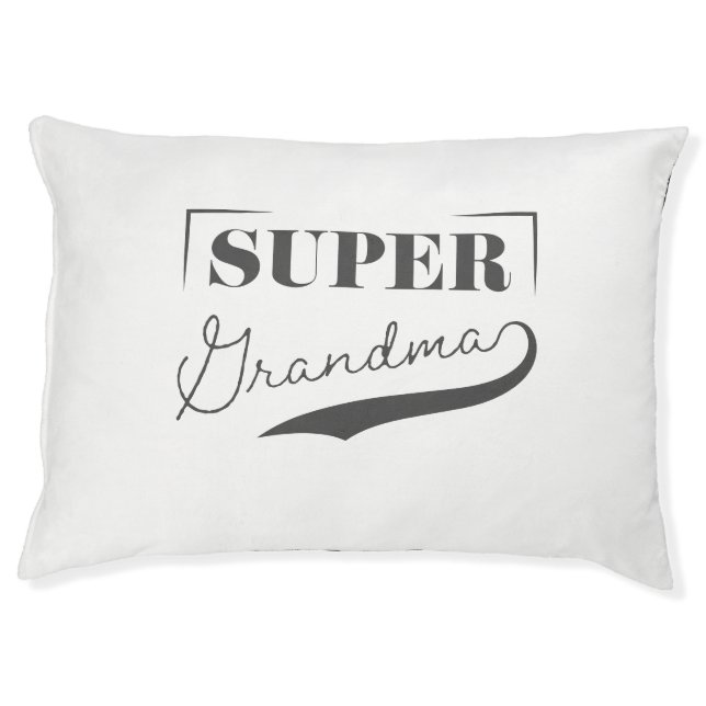 Super Grandma Pet Bed (Front)