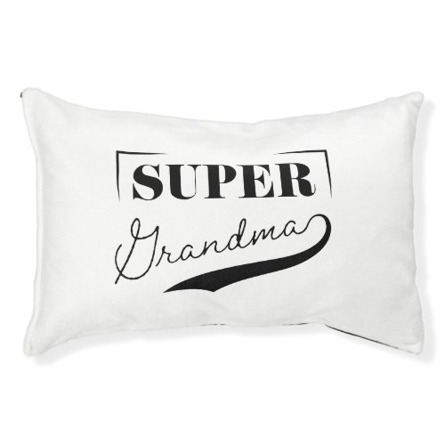 Super Grandma Pet Bed