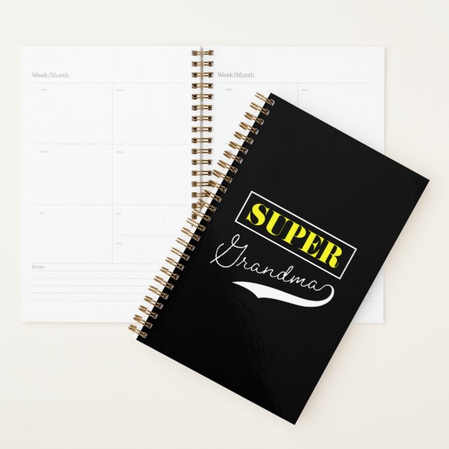 Super Grandma Planner (Display)
