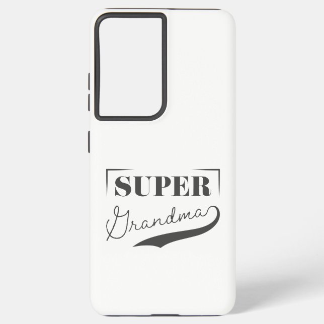 Super Grandma Samsung Galaxy Case (Back)