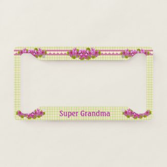 Super Grandma Vintage Plaid Custom