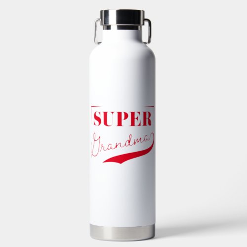 Super Grandma Water Bottle