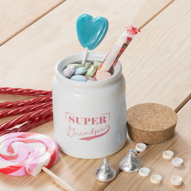 Super Grandpa Candy Jar (In Situ)