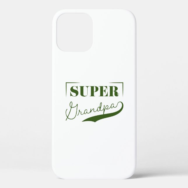 Super Grandpa Case-Mate iPhone Case (Back)