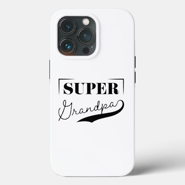 Super Grandpa Case-Mate iPhone Case (Back)