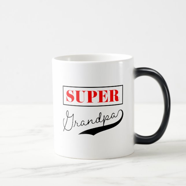 Super Grandpa Color Morph Mug (Right)