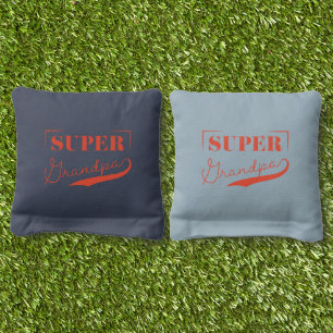 Super Grandpa Cornhole Bags