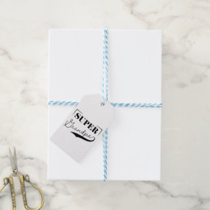 Super Grandpa Gift Tags
