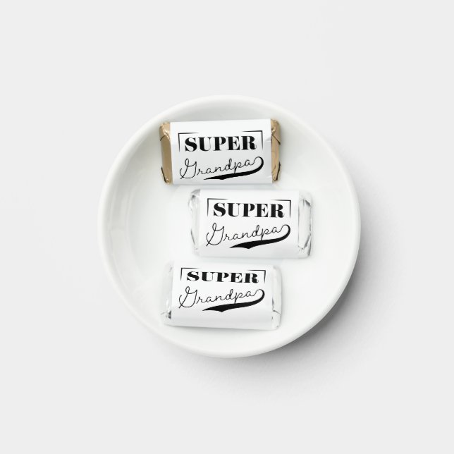 Super Grandpa Hershey's Miniatures (Plate)